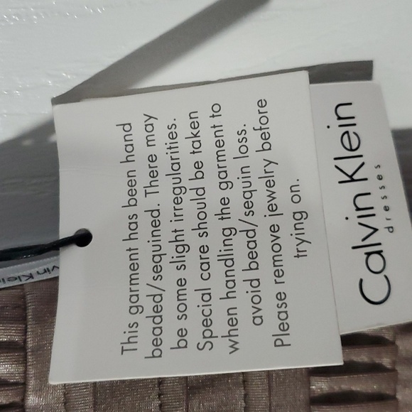 NEW Calvin Klein Wedding Party Mother of Bride Maxi Dress Size 14 - Picture 5 of 16